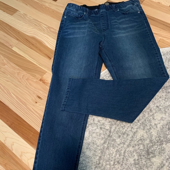 straight leg jeggings